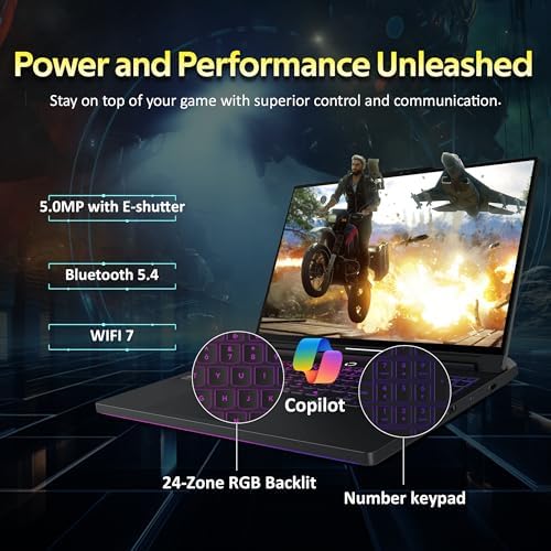 Lenovo Legion Pro 7i AI 16 WQXGA OLED 240Hz Gaming Laptop  Intel Ultra 9 275HX  GeForce RTX 5090 24GB  32GB DDR5  3TB Storage  2TB SSD 1TB Docking Station   Backlit Keyboard  Wi Fi 7  Win 11  Black