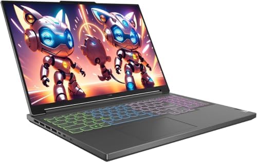 Lenovo Legion Slim 5 Laptop  Ryzen 7 8845HS  RTX 4060  16GB DDR5  512GB SSD  16 QHD  165Hz IPS Display