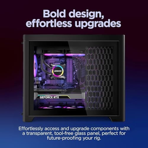 Lenovo Legion Tower 5i Gen 10 Gaming Desktop PC  Intel Core Ultra 7 265F  NVIDIA GeForce RTX 5070 16GB GDDR7  32 GB DDR5 5600MHz  1 TB SSD  Windows 11 Pro  3 Months of PC GamePass  Accessories