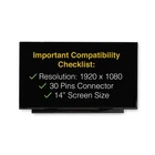 Lenovo THINKPAD E14 GEN 2 30 Pins FHD Screen Replacement LCD Display With Tools
