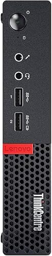 Lenovo ThinkCentre M910q Tiny Desktop Computer mini PC  Intel Core i5 6500T  8 GB RAM  250 GB SSD  Keyboard & Mouse  Windows 11 Pro  Renewed 