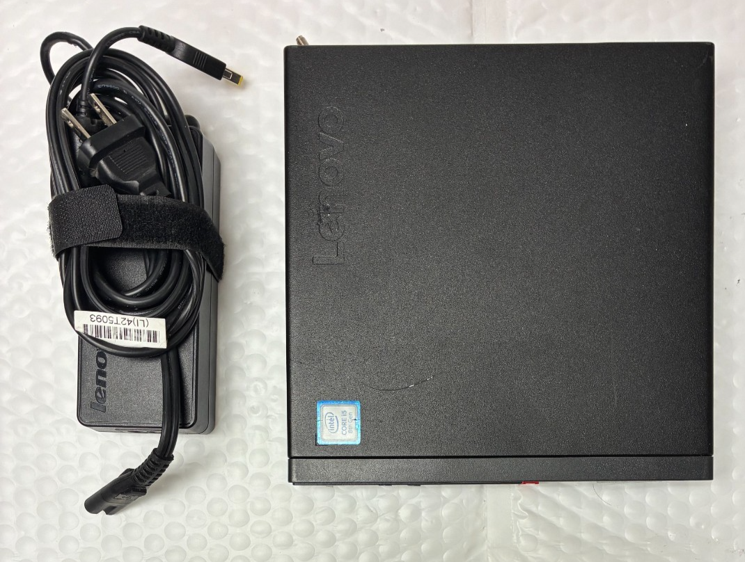 Lenovo ThinkCentre M720q MFF Mini Desktop PC i5 8500T 8GB 256GB OEM A/C