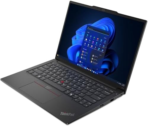 Lenovo ThinkPad E14 Gen 6 Business Laptop  14 FHD  Anti Glare  AMD Ryzen 5 7535U  16GB DDR5  512GB SSD  6 Core  > Intel i7 1355U    1080p Webcam  Win 11 Pro  Renewed 