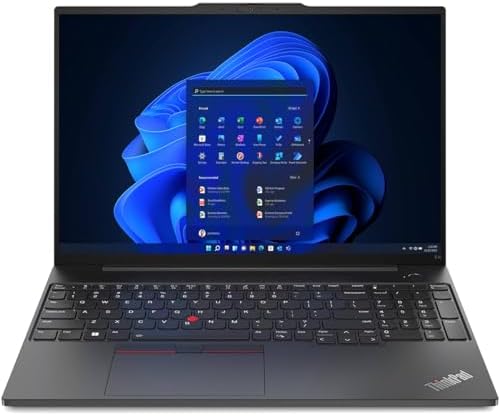 Lenovo ThinkPad E16 Gen 1 21JN003YUS 16 Notebook   WUXGA   1920 x 1200   Intel Core i5 13th Gen i5 1335U Deca core  10 Core  1 30 GHz   16 GB Total RAM   8 GB On Board Memory   256 GB SSD   Graphite