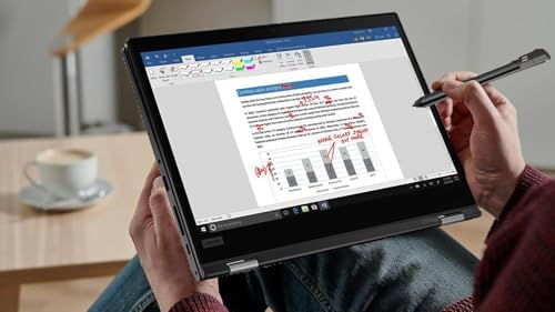Lenovo ThinkPad L13 Yoga 2 en 1 Laptop FHD (1920 x 1080) con pantalla táctil, Core i5-10th, 16 GB de RAM, 256 GB SSD, HDMI, USB-C, Windows 11 Pro (renovado)