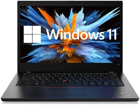 Lenovo ThinkPad L14 Gen 2 Laptop i7 Windows 11 Pro  14 FHD  1920x1080  Display  6 Core i7 1165G7  16GB RAM  256GB SSD  RJ 45  HDMI  Renewed
