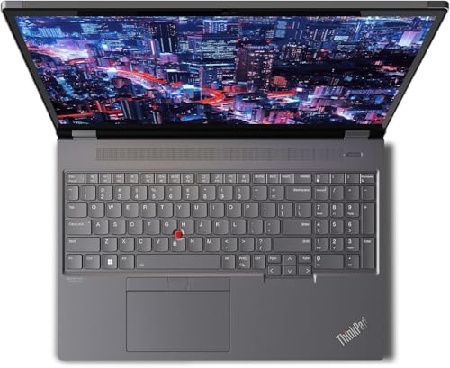 Lenovo ThinkPad P16 Gen 2 Intel Core i7-14700HX, 20C, WQUXGA de 16" (3840 x 2400), 800nits, 60Hz, 32GB RAM DDR5, 1 TB SSD, NVIDIA RTX 1000 Ada, KYB retroiluminado, lector de huellas dactilares