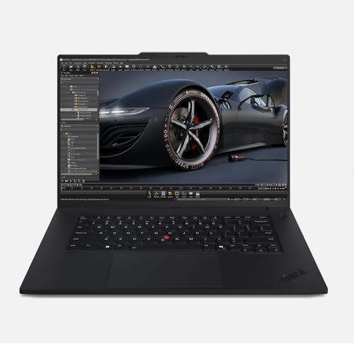 Lenovo ThinkPad P1 Gen 7 Workstation Laptop - Intel Ultra 7 165H, NVIDIA RTX 3000 Ada, 32 GB de RAM, SSD de 1 TB, 16 pulgadas 2.8K (2560 x 1600) IPS, antirreflejo, 500 nits, cámara RGB+IR de 5MP