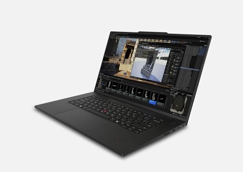 Lenovo ThinkPad P1 Gen 7 Workstation Laptop - Intel Ultra 7 165H, NVIDIA RTX 3000 Ada, 32 GB de RAM, SSD de 1 TB, 16 pulgadas 2.8K (2560 x 1600) IPS, antirreflejo, 500 nits, cámara RGB+IR de 5MP