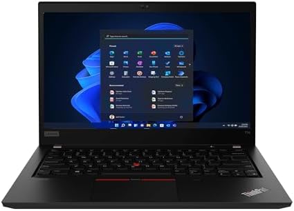 Lenovo ThinkPad T14S Gen 2, Intel Core i7-1185G7, pantalla Full HD de 14 pulgadas, 16 GB de RAM, SSD de 256 GB, Thunderbolt 4, teclado retroiluminado, Windows 11 Pro (renovado), negro Villi