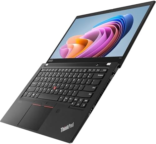 Lenovo ThinkPad T14 Gen 1 14" Touch 16GB 256GB SSD Core i7-10610U 1.80GHz WIN11P, Negro (Renovado)