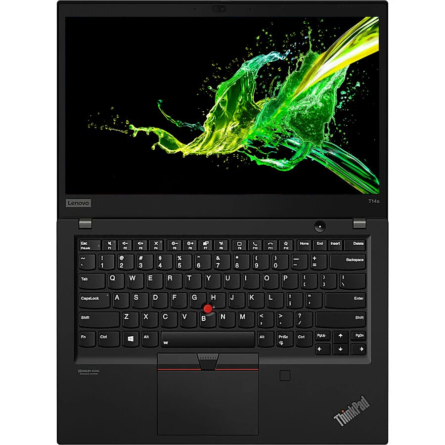 Lenovo ThinkPad T14s Gen 1 14 Inch FHD Laptop Computer  Intel Core i7 10510U  16GB DDR4 RAM  512GB SSD  Thunderbolt 3  Windows 11 Pro  Renewed 