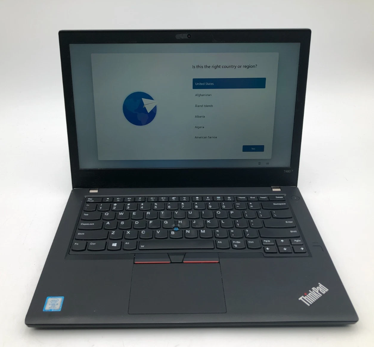 Lenovo ThinkPad T480 i5 8350U 16GB 256GB SSD 14" FHD Win 11 Pro