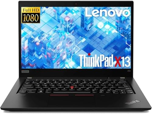 Lenovo ThinkPad X13 Gen1 - Computadora portátil de 13.3 pulgadas, Quad-Core i5-10310U de 10ª generación hasta 4.4 GHz, 16 GB de RAM, 256 GB SSD, HDMI, Windows 11 Pro (renovado)
