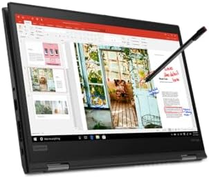 Lenovo ThinkPad X13 Yoga 2 en 1 13.3 pulgadas FHD pantalla táctil, Quad-Core i7-10610U, 16GB DDR4 RAM, 512GB SSD, teclado retroiluminado, HDMI, Windows 11 Pro (renovado)