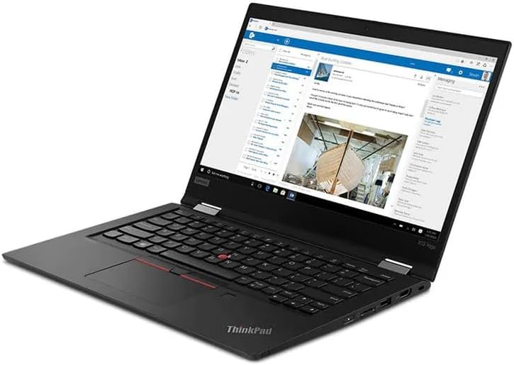 Lenovo ThinkPad X13 Yoga 2 en 1 13.3 pulgadas FHD pantalla táctil, Quad-Core i7-10610U, 16GB DDR4 RAM, 512GB SSD, teclado retroiluminado, HDMI, Windows 11 Pro (renovado)