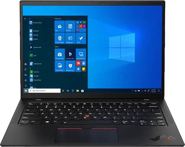 Lenovo ThinkPad X1 Carbon Gen 9 Laptop Intel Core i7 1185G7 16GB Memory 256GB SSD 14 0" Touchscreen Windows 11 Pro