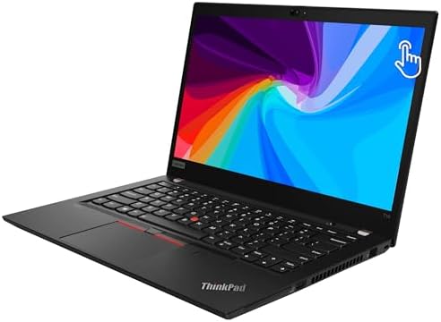 Lenovo Thinkpad T14 Gen 2 14 Touchscreen Laptop  i5 1145G7 2 6Ghz  16GB DDR4  256GB NVMe SSD  1080p Full HD  Thunderbolt 4  HDMI  Webcam  Windows 11 Pro   Black  Renewed 