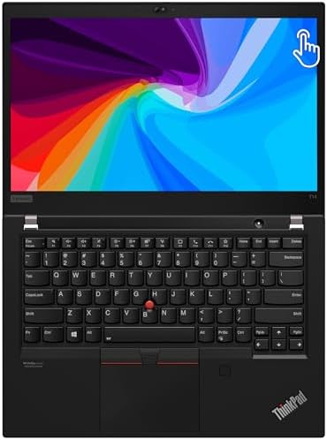 Lenovo Thinkpad T14 Gen 2 14 Touchscreen Laptop  i5 1145G7 2 6Ghz  16GB DDR4  256GB NVMe SSD  1080p Full HD  Thunderbolt 4  HDMI  Webcam  Windows 11 Pro   Black  Renewed 