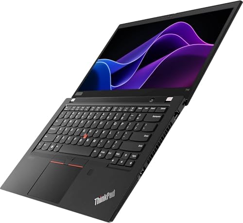 Lenovo Thinkpad T14 Gen 1 Laptop  14 Full HD  1920 x 1080  Display  Quad Core i7 10510U  16GB DDR4 RAM  512GB SSD  Backlit Keyboard  HDMI  Windows 11 Pro  Renewed 