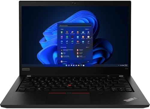 Lenovo Thinkpad T14 Gen 2 14 Touch 16GB 512GB SSD Core  i5 1145G7 2 6GHz WIN11P  Black  Renewed 