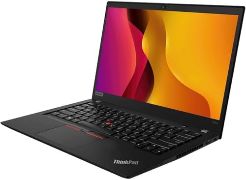Lenovo Thinkpad T490s Laptop  14 FHD Display Laptop  Core i5 8365U  8 GB DDR4 RAM  256 SSD  Webcam  HDMI  Windows 11 Pro  Renewed 
