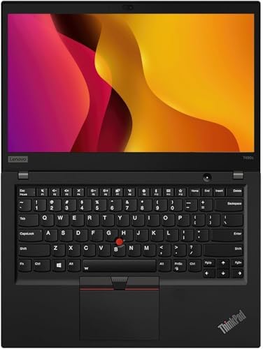 Lenovo Thinkpad T490s Laptop  14 FHD Display Laptop  Core i5 8365U  8 GB DDR4 RAM  256 SSD  Webcam  HDMI  Windows 11 Pro  Renewed 