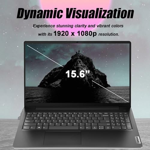 Lenovo V15 Gen 4 Business Laptop  15 6 FHD Display  Intel Core i5 13420H  Beat i7 1355U   HDMI  RJ45  Webcam  Numeric Keypad  Wi Fi  Windows 11 Pro  Black  16GB RAM   512GB SSD 