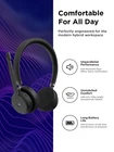 Lenovo Wireless Voip Headset Teams Certified Bluetooth 5 3 Noise Cancelling 31H