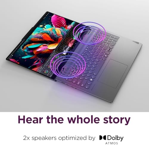 Lenovo Yoga 7 7i 2 in 1 Laptop  16 FHD  Touchscreen  AMD Ryzen 7 8840HS  Beat i7 1355U   16GB RAM  1TB SSD   AI PC  Backlit Keyboard  Fingerprint  FHD IR Webcam  WiFi 6E  Win 11 Home  Arctic Gray