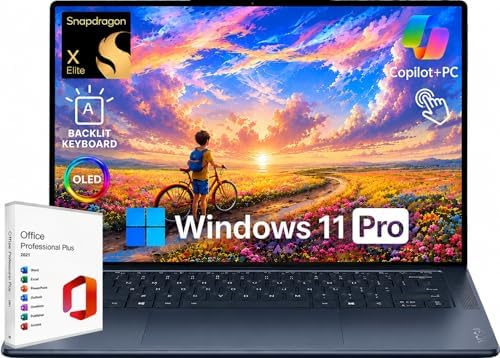 Lenovo Yoga Slim 7X AI PC Laptop  14 5 3K OLED 90Hz Touch  Snapdragon X Elite 12 Core 45 Tops NPU  16GB LPDDR5X  1TB SSD  Win 11 Pro  WiFi 7  Backlit KB  FHD IR Cam with E Shutter