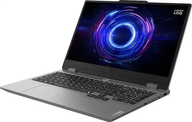 Lenovo   LOQ 15 6" Full HD Gaming Laptop   Intel Core i5 13450HX   16GB Memory   NVIDIA GeForce RTX 5050   512GB SSD   Luna Grey