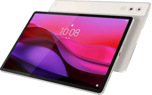 Lenovo   Yoga Tab Plus   12 7 3K  2944 x 1840  Tablet   256GB with Keyboard Stand   Pen   Seashell 16GB LPDDR5X AI Computing Power ZAEG0096US