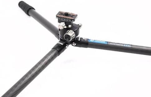 Leofoto LS 324CX LH 40LR Travel Tripod  Ranger Series  Carbon Fiber  4 Leg Sections  Lightweight  Ball Head Set