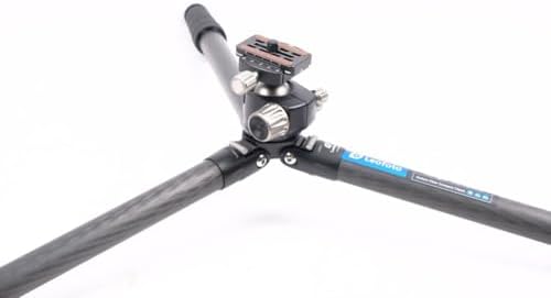 Leofoto LS 324CX LH 40LR Travel Tripod  Ranger Series  Carbon Fiber  4 Leg Sections  Lightweight  Ball Head Set