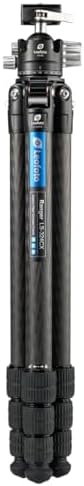 Leofoto LS 324CX LH 40LR Travel Tripod  Ranger Series  Carbon Fiber  4 Leg Sections  Lightweight  Ball Head Set