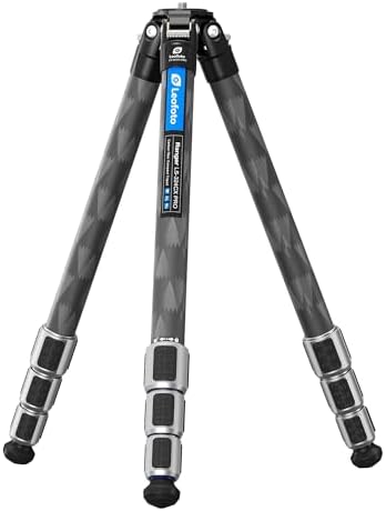 Leofoto LS 324CX LH 40LR Travel Tripod  Ranger Series  Carbon Fiber  4 Leg Sections  Lightweight  Ball Head Set