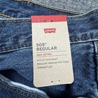 Levis 505 Jeans Mens 38x30 Blue Regular Fit Straight Leg Denim 100  Cotton NWT