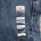 Levis 505 Jeans Mens 38x30 Blue Regular Fit Straight Leg Denim 100  Cotton NWT