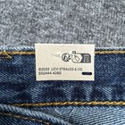 Levis 505 Jeans Mens 38x30 Blue Regular Fit Straight Leg Denim 100  Cotton NWT