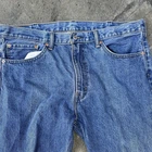 Levis 505 Mens Jeans 38x30 Blue Straight Leg Denim Medium Wash Regular Fit