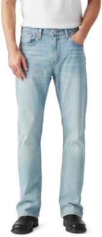 Levis Mens 527 Slim Bootcut Jeans