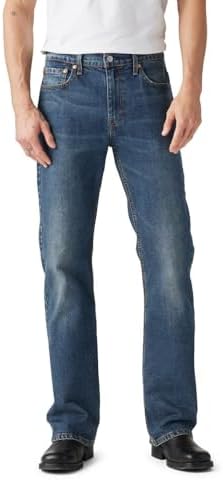 Levis Mens 527 Slim Bootcut Jeans