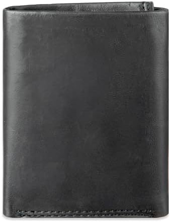 Levis Mens RFID Trifold Wallet Sleek and Slim Includes ID Window and Credit Card Holder