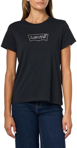 Levis Womens Perfect Crewneck Tee Shirt  Also Available in Plus 