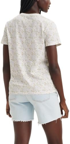 Levis Womens Perfect Crewneck Tee Shirt  Also Available in Plus 