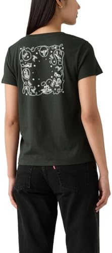 Levis Womens Perfect Crewneck Tee Shirt  Also Available in Plus 