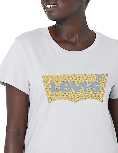 Levis Womens Perfect Crewneck Tee Shirt  Also Available in Plus 