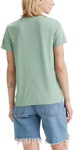 Levis Womens Perfect Crewneck Tee Shirt  Also Available in Plus 