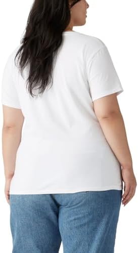 Levis Womens Perfect Crewneck Tee Shirt  Also Available in Plus 